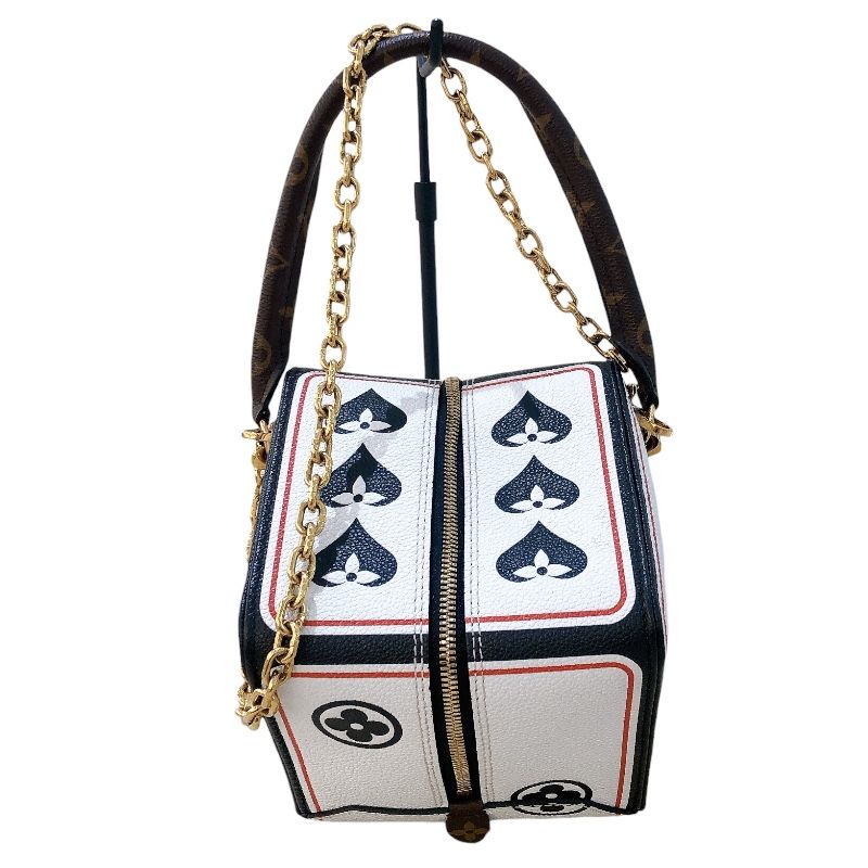 Louis Vuitton Square Bag Game On M57478 - Monogram with Gold Hardware