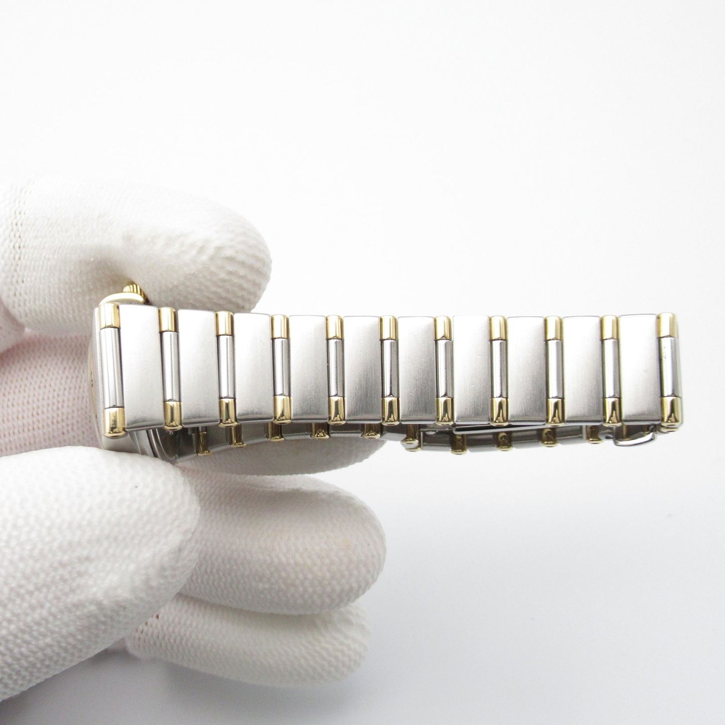 OMEGA Constellation Mini 1362.70 White Shell K18 Gold & Steel Watch