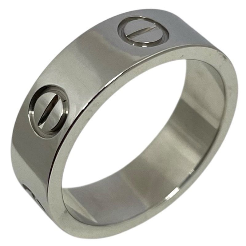 Cartier Love Ring in 750 White Gold - Timeless Elegance