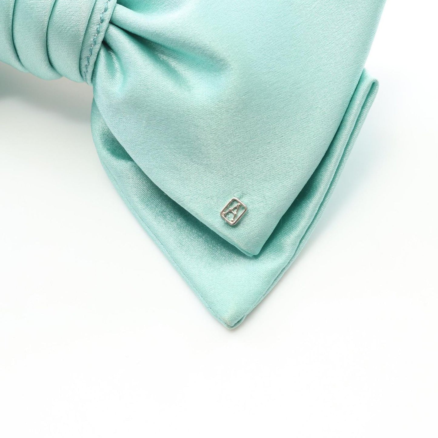 ALEXANDRE DE PARIS Turquoise Blue Barrette - Exquisite Craftsmanship