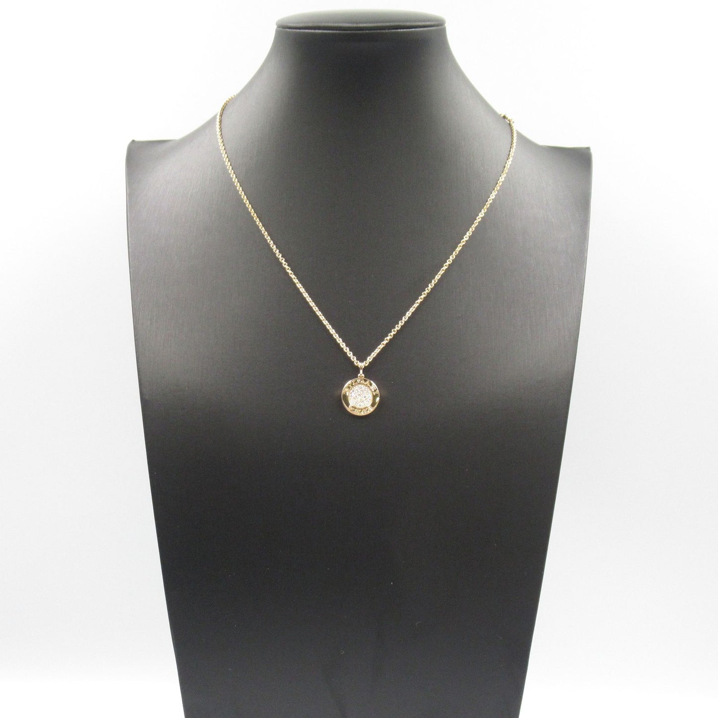 BVLGARI Bvlgari Necklace with Onyx and Diamonds in 18K Pink Gold