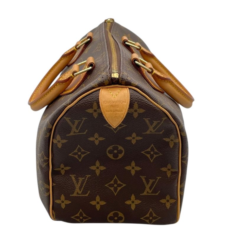 Louis Vuitton Speedy 25 Monogram Canvas Handbag - Brown