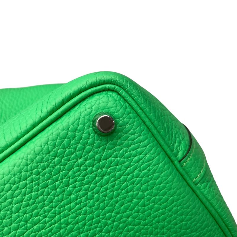 HERMES Picotin Lock PM Handbag in Veil Comic with Silver Hardware