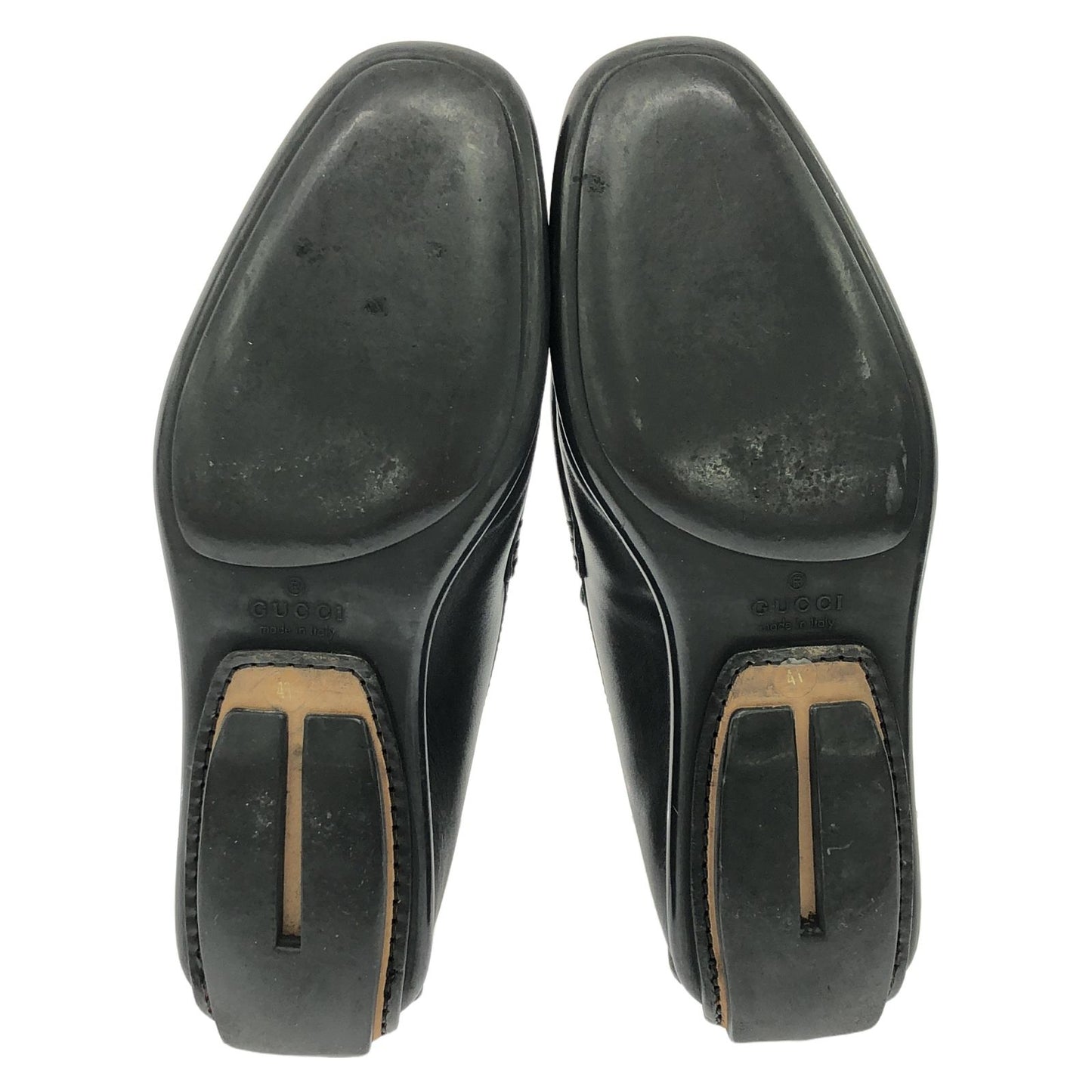 GUCCI Black Leather Driving Shoes - Timeless Elegance