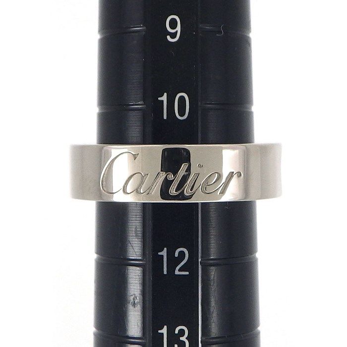 Cartier Love Secret Ring in K18 White & Pink Gold - Size 11