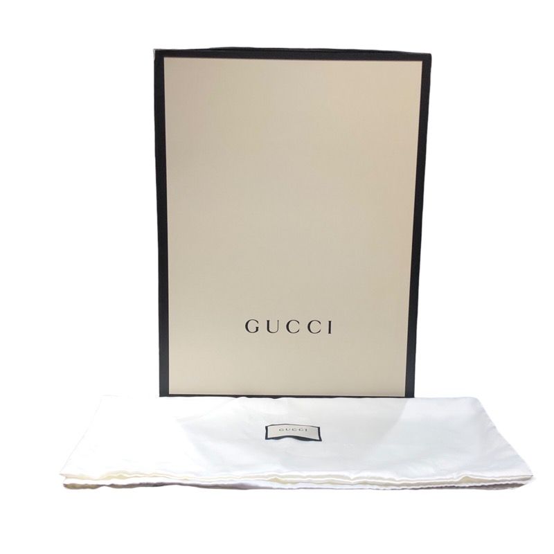 GUCCI GG Supreme Tote Bag with Patches - Black Canvas