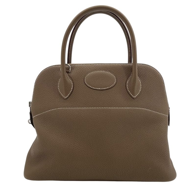 HERMES Bolide 31 in Etoupe with Silver Hardware - 2019 Edition
