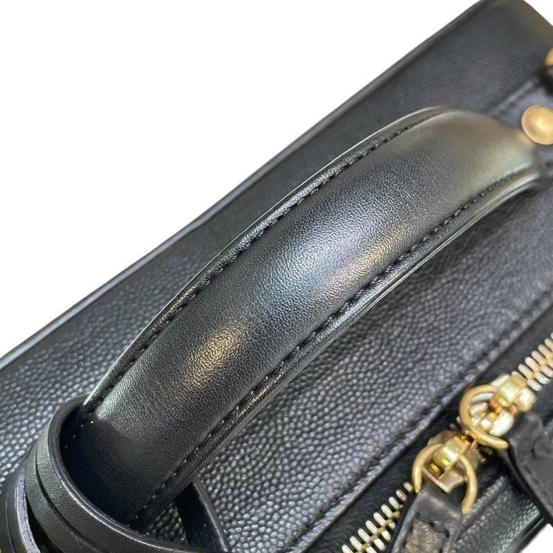 CHANEL CC Filigree Vanity Bag A93344 - Black Caviar Leather