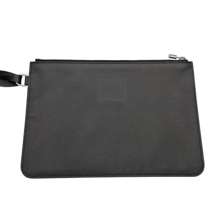 Louis Vuitton Black Taiga Cabas Light Pouch - Exclusive Luxury Accessory