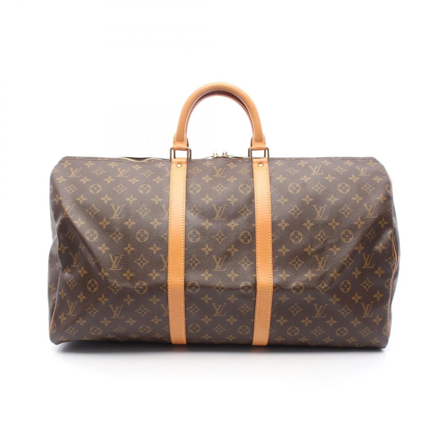 Louis Vuitton Monogram Keepall 55 Boston Bag - Timeless Elegance