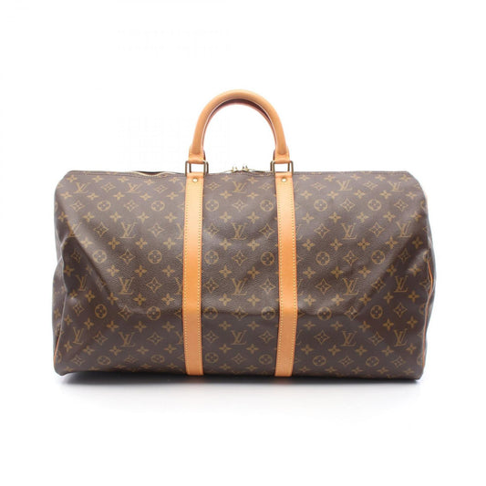 Louis Vuitton Monogram Keepall 55 Boston Bag - Timeless Elegance