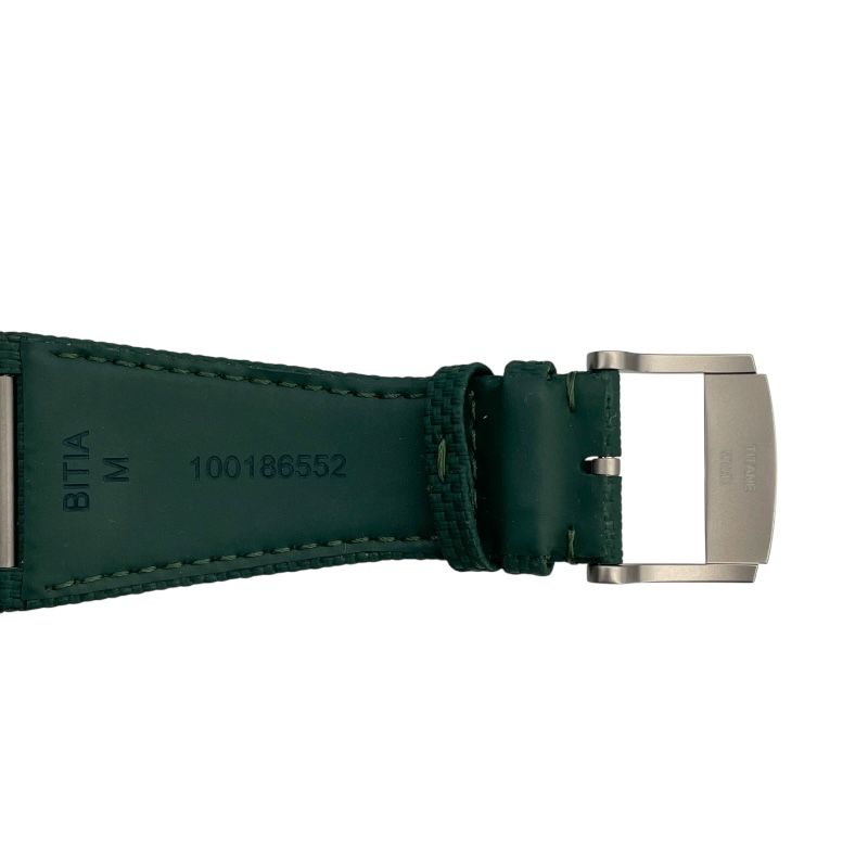 BVLGARI Octo Finissimo Chronograph GMT 103890 Green Titanium Watch