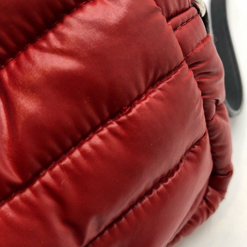 Moncler Kilia Small Shoulder Bag - Red Nylon - Unisex Elegance