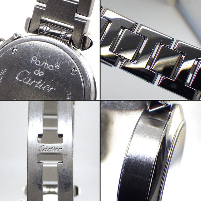 Cartier Miss Pasha W3140007 Silver Dial Stainless Steel Watch