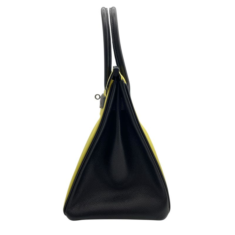 HERMES Birkin 30 Personal Order - Suffle & Black with Silver Hardware