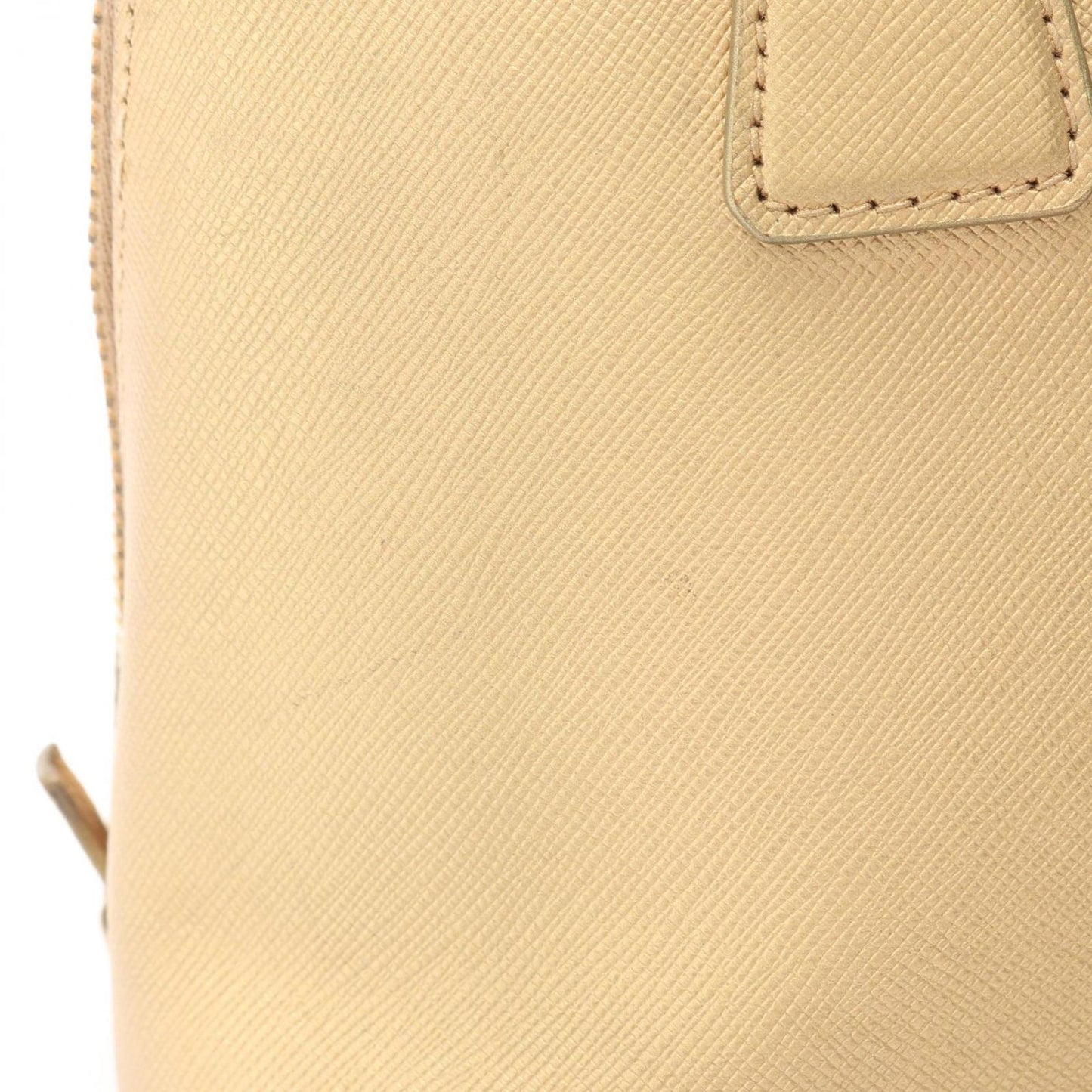 PRADA Saffiano Leather Handbag - Timeless Elegance in Gold