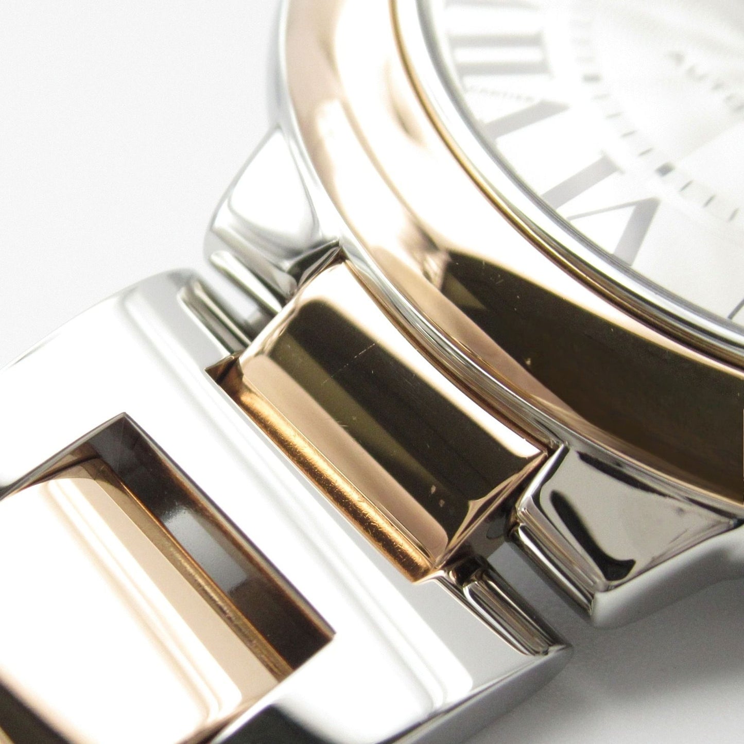 Cartier Ballon Bleu W2BB0032 - Exquisite Pink Gold & Stainless Steel Timepiece