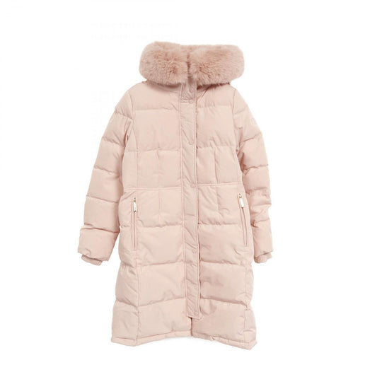 Kate Spade Pink Down Jacket KSDA24738U - Elegant Winter Wear