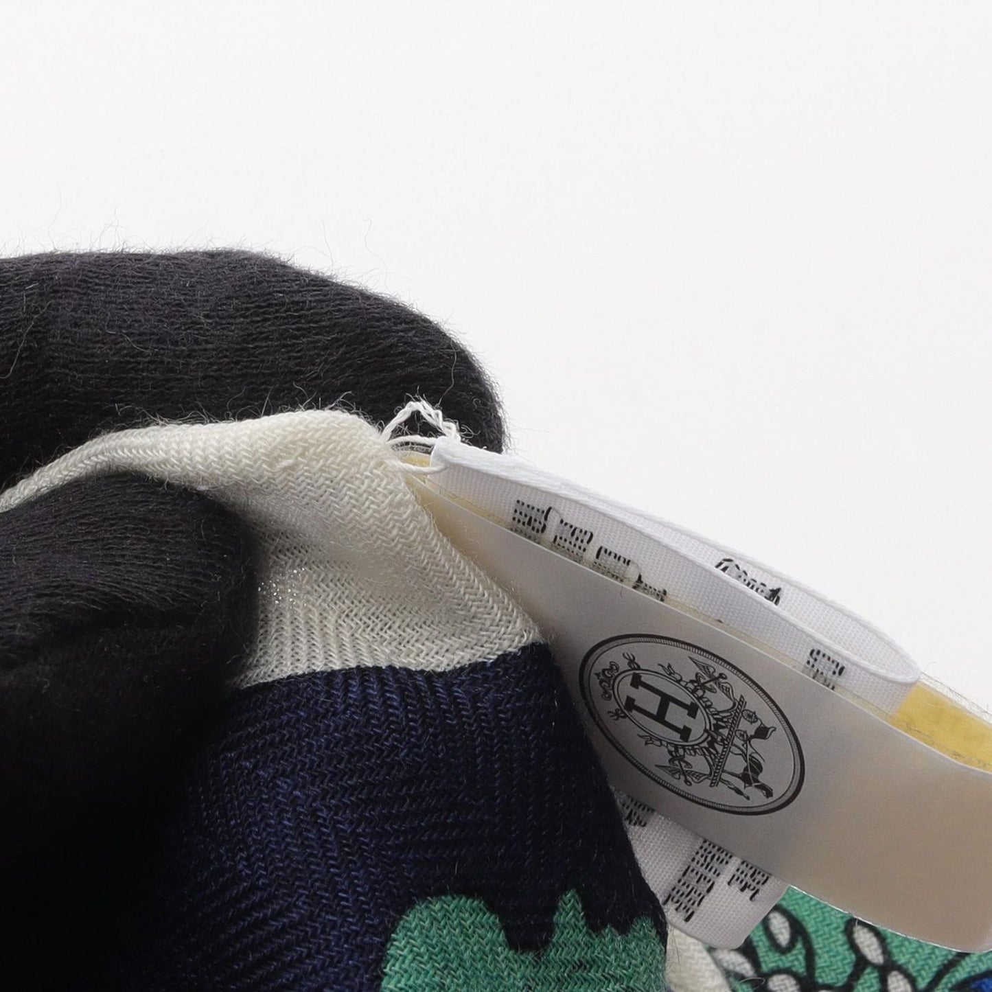 HERMES Triangle Jean Robe Legere Silk Scarf - Unused Luxury