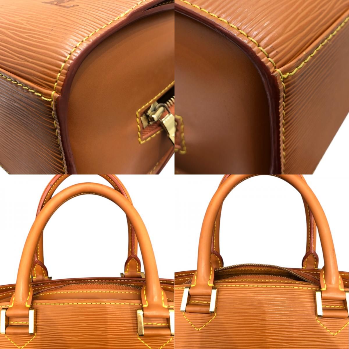 Louis Vuitton Ponchette M52058 Brown Epi Leather Handbag