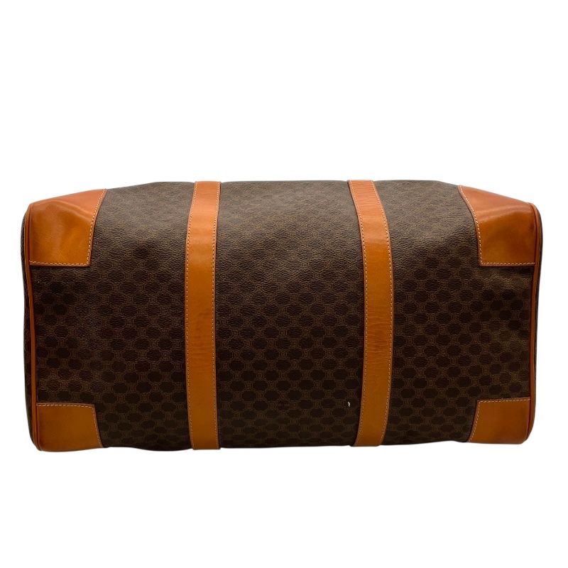 CELINE Macadam Boston Bag in Brown PVC - Timeless Elegance