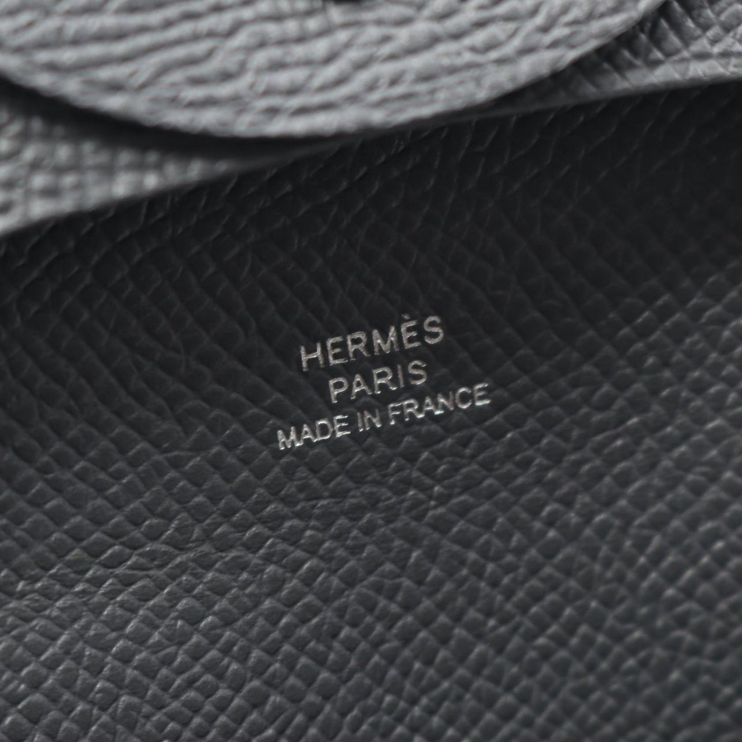 HERMES Bastia Coin Case in Gris Mist - Unused Luxury Accessory
