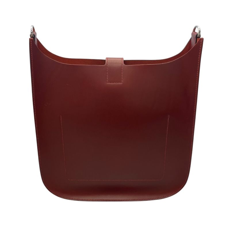 HERMES Evelyne PM X Stamp Rouge Ash/SV Hardware Shoulder Bag