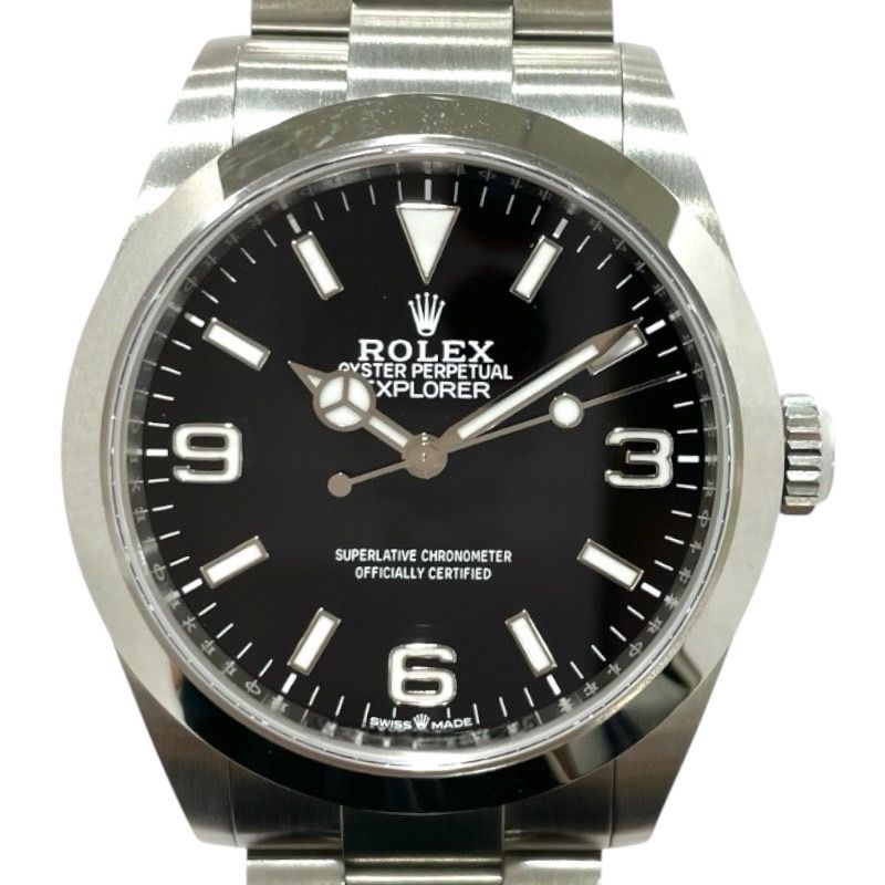 ROLEX Explorer 1 224270 Black Dial Automatic Men's Watch