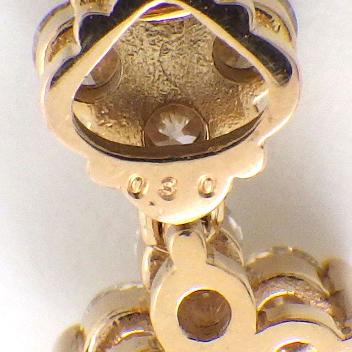 Exquisite 2-Way Diamond Necklace in K18 Yellow Gold - 0.30ct