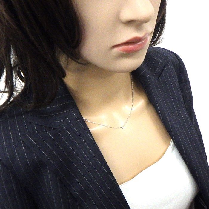 Tiffany & Co. By The Yard Diamond Necklace - 0.15ct PT950