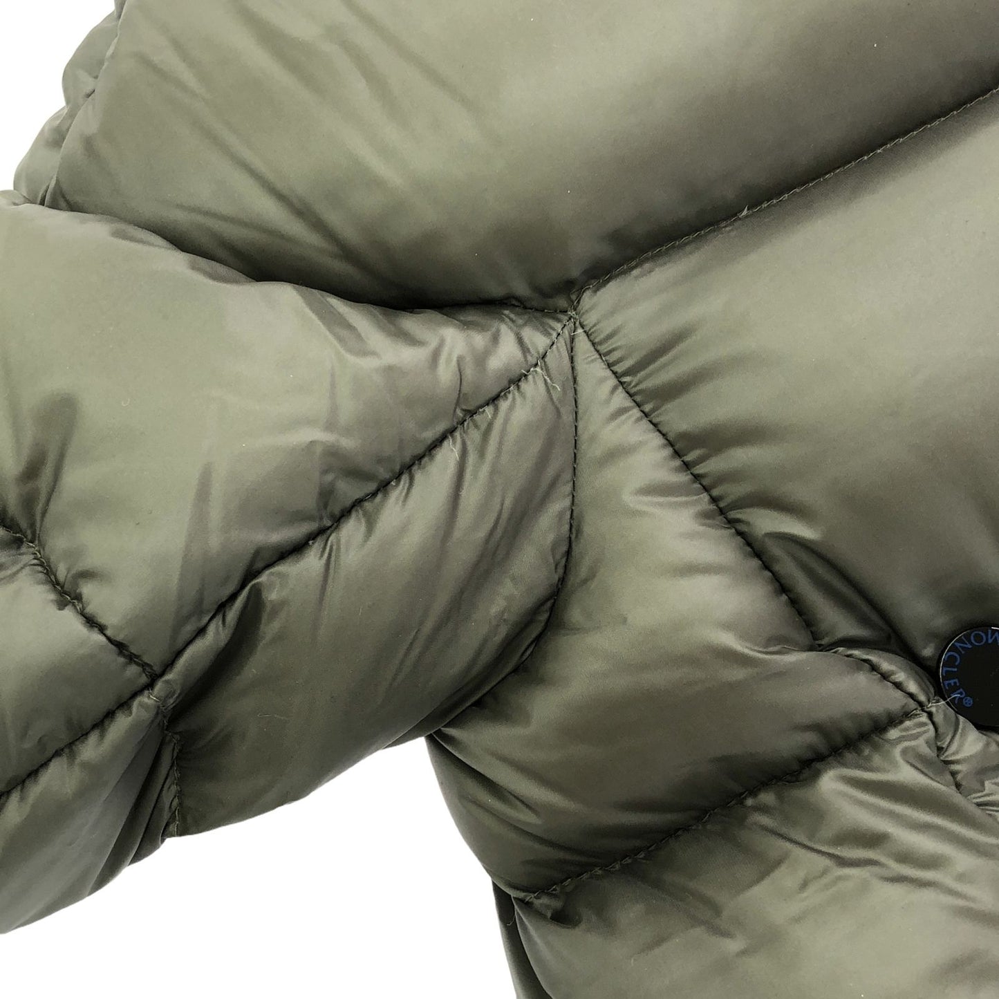 MONCLER Men's Down Jacket - Exquisite Gray Nylon Outerwear