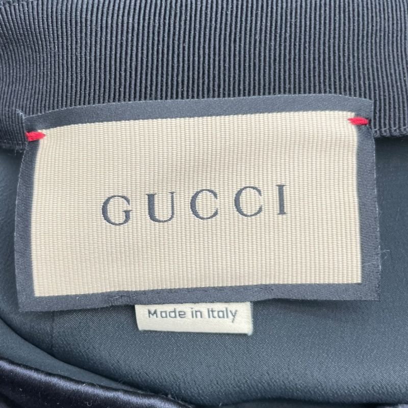 GUCCI Patrick Nagel Graphic Print Silk Skirt - Black, Size 38