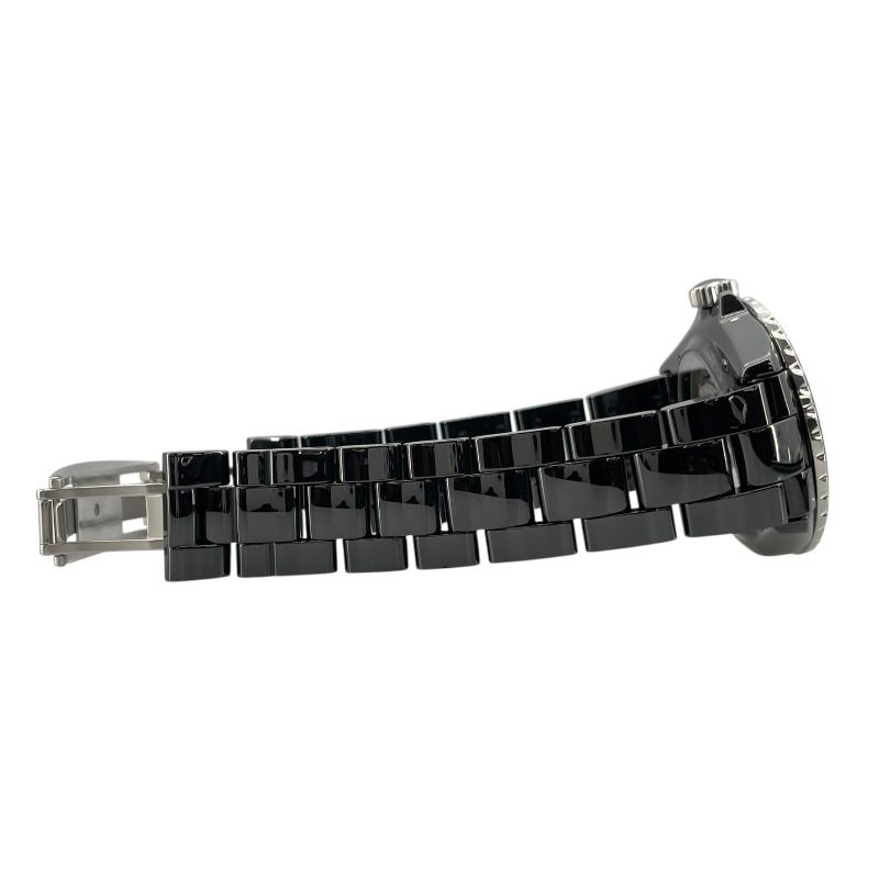 CHANEL J12 38MM H5702 Black Ceramic/SS Men's Watch