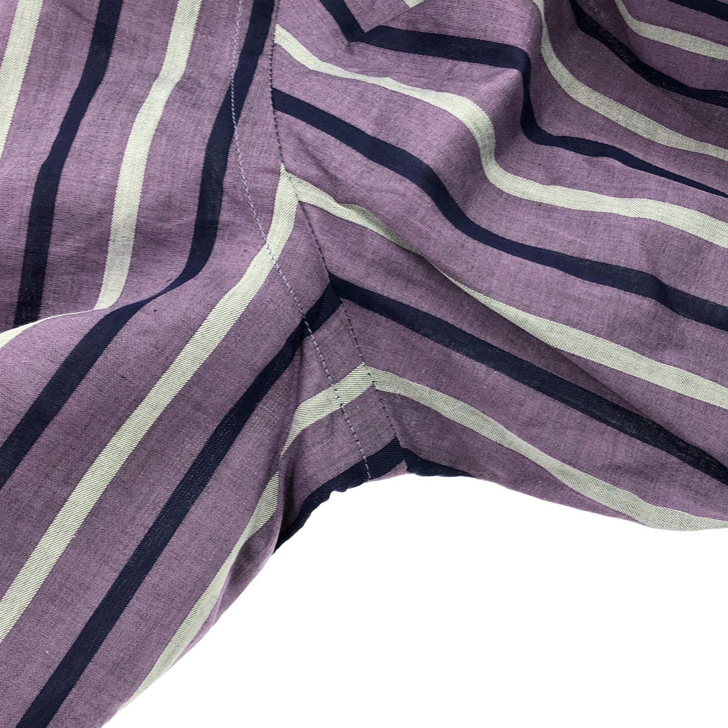 ETRO Purple Cotton Long Sleeve Shirt - Timeless Elegance