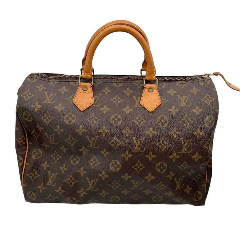 Louis Vuitton Speedy 35 Monogram Canvas Handbag - Timeless Elegance