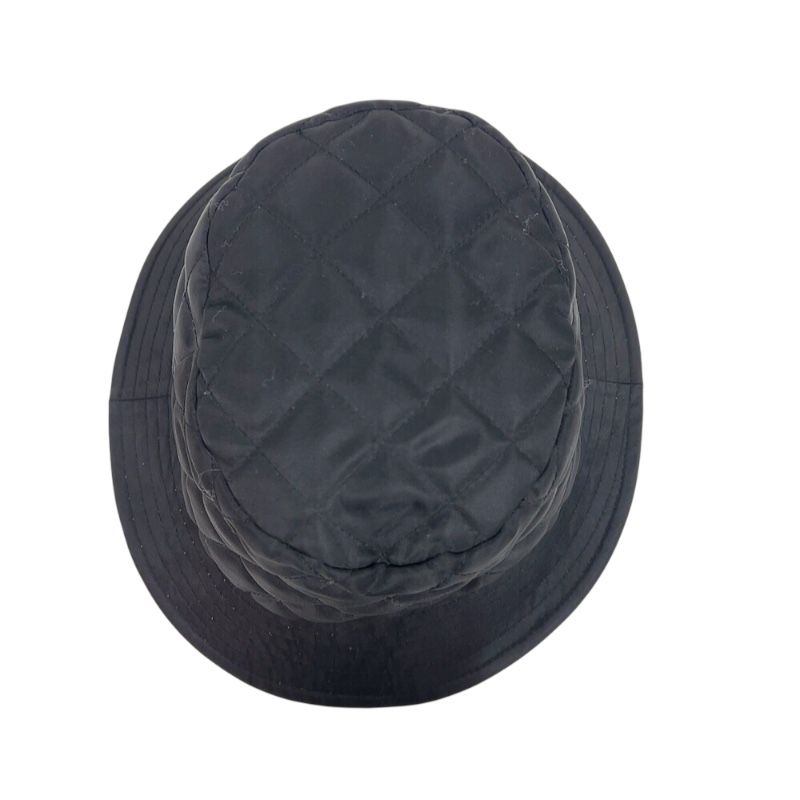 CELINE Quilted Logo Nylon Unisex Accessory - Black