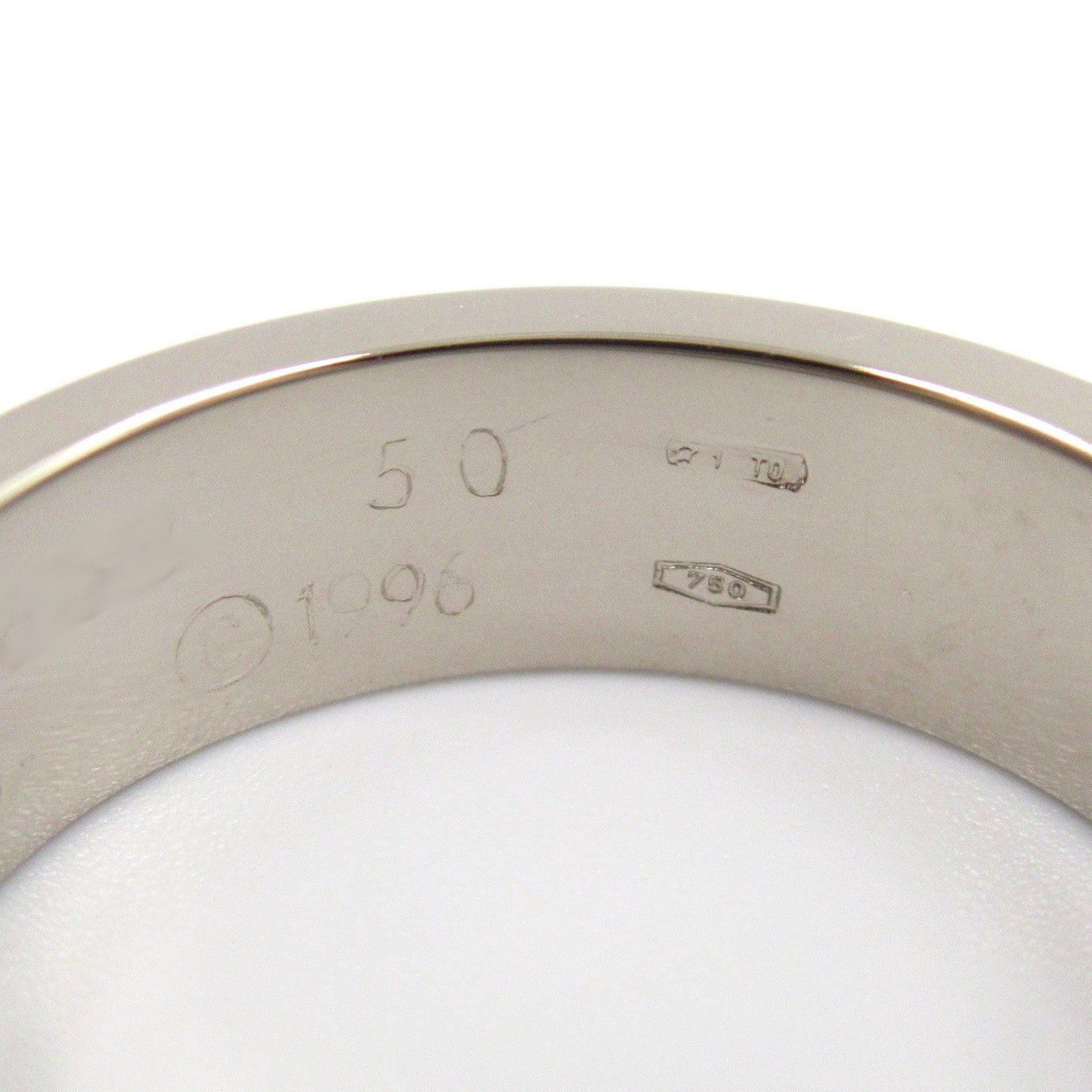 Cartier Love Ring in 18K White Gold - Timeless Elegance