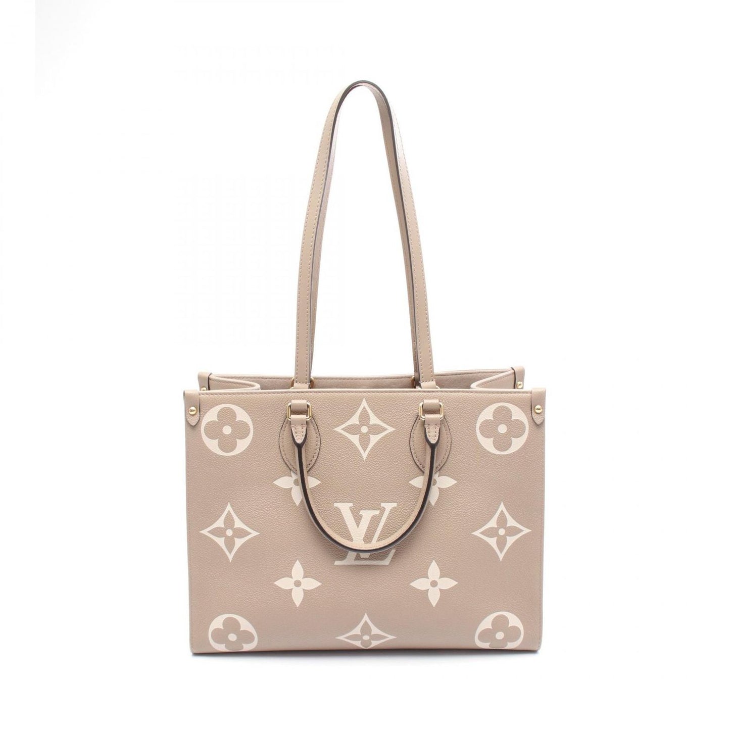 Louis Vuitton OnTheGo MM Tote Bag - Bi-Color Monogram Empreinte