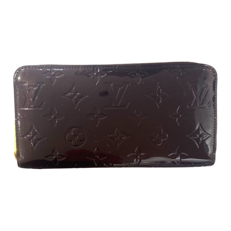 Louis Vuitton Zippy Wallet M93522 in Bordeaux Monogram Vernis