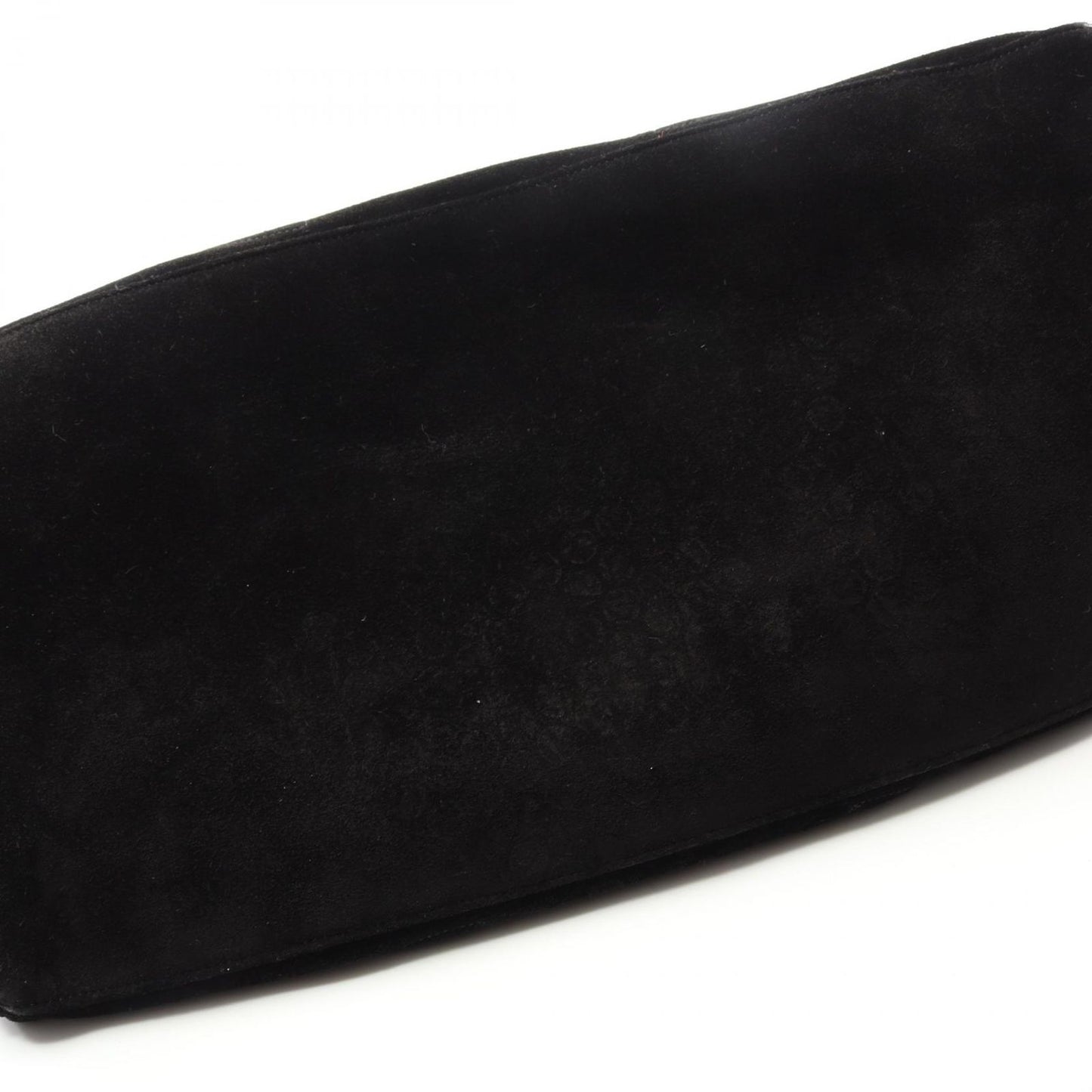 CHANEL Triple Coco Mark Black Suede Shoulder Bag - Exquisite Craftsmanship