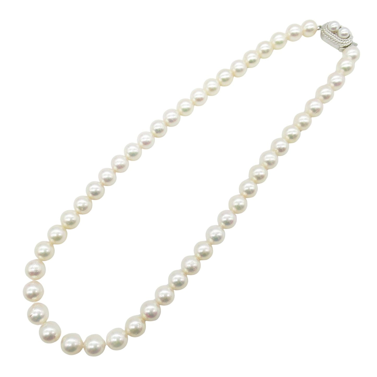 Elegant Pearl Necklace in Silver 925 - Timeless Luxury