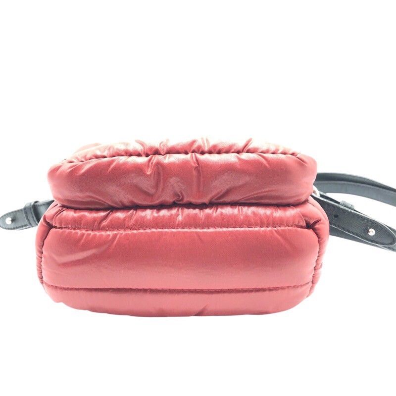 Moncler Kilia Small Shoulder Bag - Red Nylon - Unisex Elegance