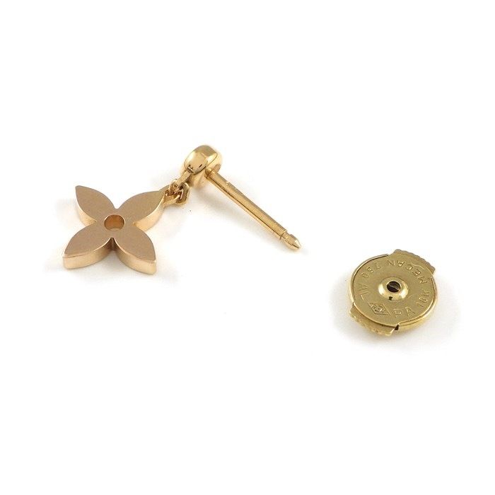 Louis Vuitton Monogram Idylle Star Motif Diamond Earrings