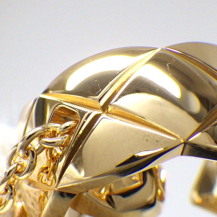 CHANEL Coco Crush Necklace with Diamonds in 18K Yellow Gold