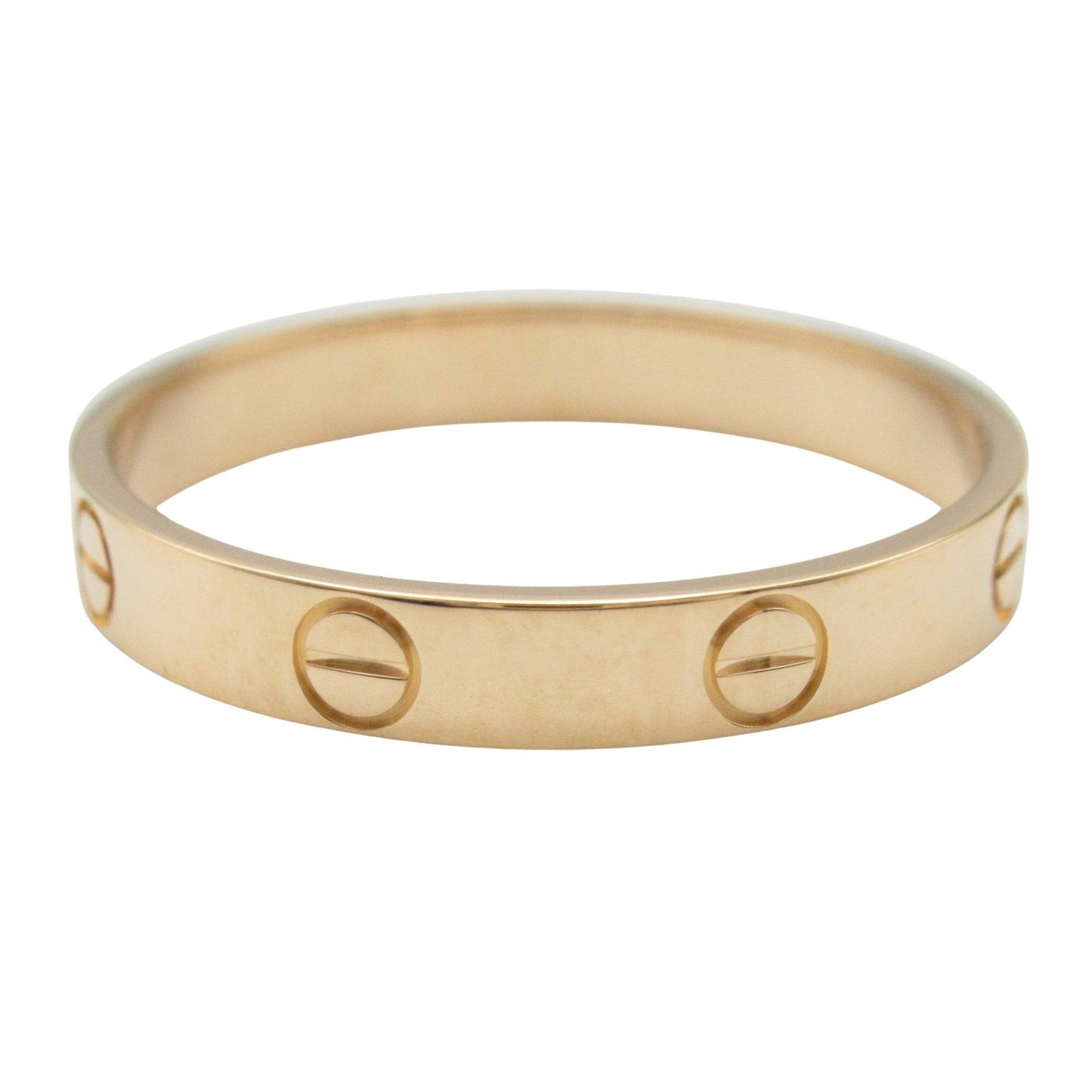CARTIER Mini Love Ring in K18 Pink Gold - Timeless Elegance