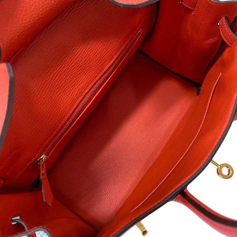 HERMES Birkin 25 Z Stamp Rose Azalee with Gold Hardware