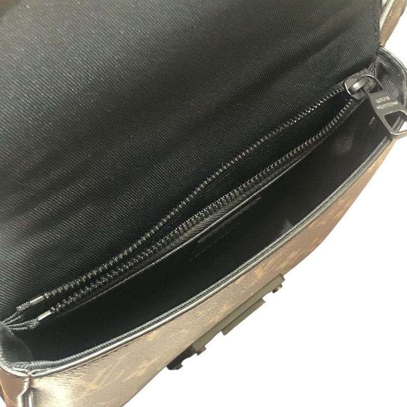 Louis Vuitton S Lock Sling Bag M45807 - Monogram Macassar Brown