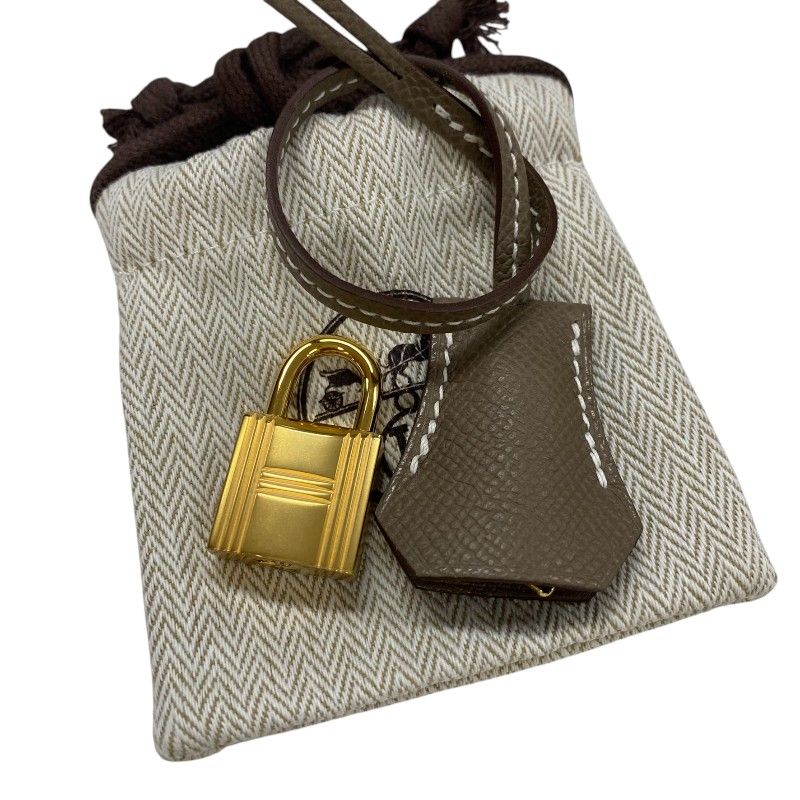 HERMES Birkin 30 Série Etoupe with Gold Hardware - Iconic Handbag