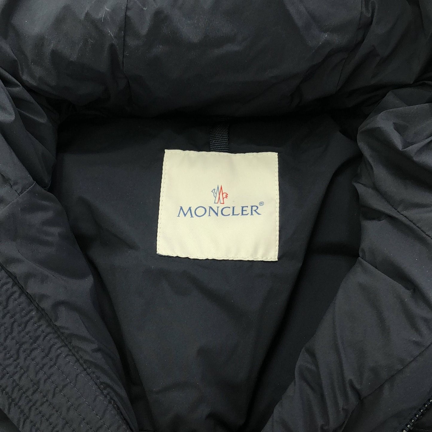 MONCLER Black Nylon Down Jacket - Timeless Luxury Outerwear