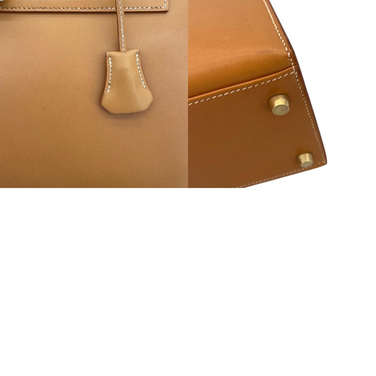 HERMES Kelly 32 Natural Sable with Gold Hardware - Timeless Elegance